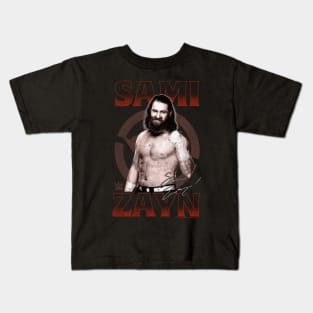 Sami Zayn Portrait Kids T-Shirt